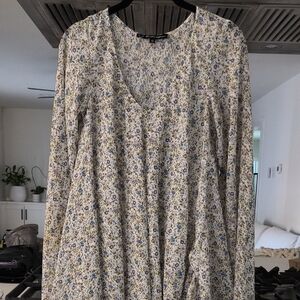 Floral Long Sleeve Dress